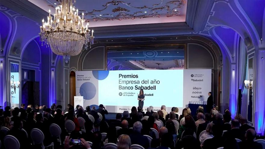 Imagen de archivo de una gala de los Premios Empresa del Año de Sabadell / FdV