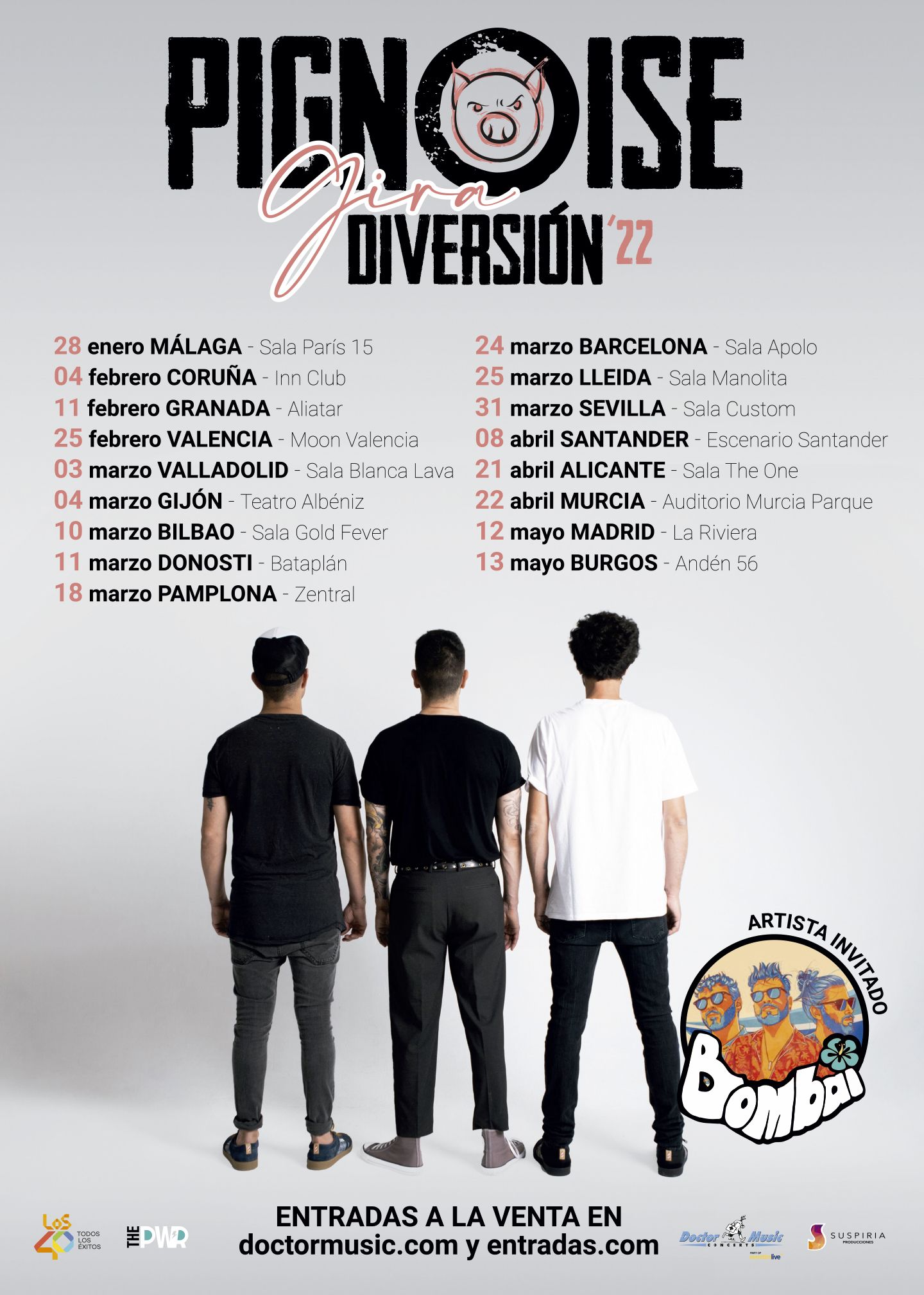 Pignoise Gira Diversión 2022.